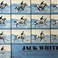 Jack White - 2012 Rob Jones Poster Asheville, NC Alabama Shakes Gig Posters