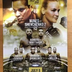 Sold Out Posters UFC 213 Poster - Nunes Vs Shevchenko 2 7 Sold Out Posters UFC 213 Poster - Nunes Vs Shevchenko 2