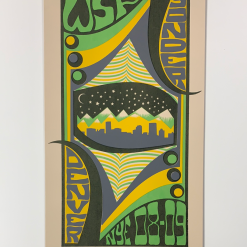 Colorado Widespread Panic Yonder - 2008/2009 Tripp Poster Denver, CO NYE