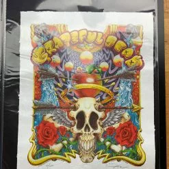 St Stephen - 2020 AJ Masthay Poster Grateful Dead Moenkopi Unryu Edition
