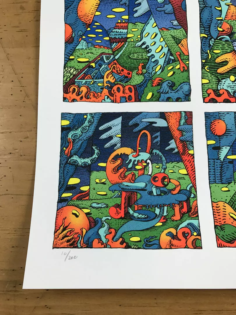 Sentient Factory - 2016 David Welker Poster, New York, Art 8 Sentient Factory - 2016 David Welker Poster, New York, Art