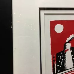 Phish - 1997 Jim Pollock Poster Art Of Modern Rock Series, Framed