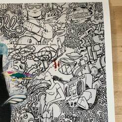 Lollapalooza - 2011 Hebru Brantley Numbered Edition Poster Gig Posters 13 Lollapalooza - 2011 Hebru Brantley Numbered Edition Poster Gig Posters