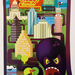 Austin City Limits Festival - 2012 Dan Stiles Poster Zilker Park