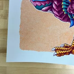 Dodo - 2021 BioWorkz Poster Dave Matthews Band Pink Gig Posters