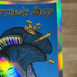 Dave Matthews Band - 2004 EMEK Poster Hershey Park Stadium PA FOIL