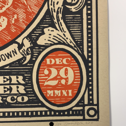 Yonder Mountain String Band - 2011 Johnny Sampson Poster Boulder, CO N3