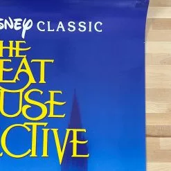 Sold Out Posters The Great Mouse Detective - 1986 Video Promo Movie Poster Original Vintage 11 Sold Out Posters The Great Mouse Detective - 1986 Video Promo Movie Poster Original Vintage