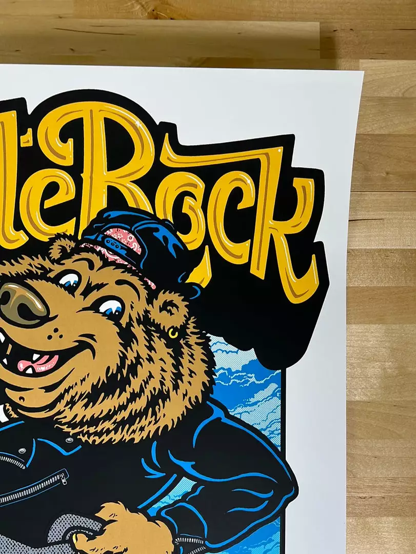 BottleRock Festival - 2021 Ames Brothers Poster Napa, CA 1st 6 BottleRock Festival - 2021 Ames Brothers Poster Napa, CA 1st