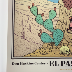 Metallica - 2019 Tyler Skaggs Poster El Paso, TX Don Haskins Center Gig Posters 13 Metallica - 2019 Tyler Skaggs Poster El Paso, TX Don Haskins Center Gig Posters