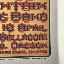 Gig Posters Yonder Mountain String Band - 2007 Gary Houston Poster Portland, OR Crystal Ballroom 12 Gig Posters Yonder Mountain String Band - 2007 Gary Houston Poster Portland, OR Crystal Ballroom