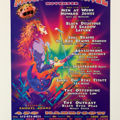 Greg Coiner MHP 53 Men At Work - 1998 Poster Maritime Hall San Fran 1st