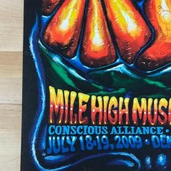 Mile High Music Festival - 2009 Jeff Wood Poster Commerce City, CO 14 Mile High Music Festival - 2009 Jeff Wood Poster Commerce City, CO
