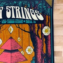 Gig Posters Billy Strings - 2021 Status Serigraph Poster Mobile, AL 4/10 11 Gig Posters Billy Strings - 2021 Status Serigraph Poster Mobile, AL 4/10