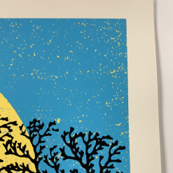 Gig Posters Grace Potter - 2013 Aesthetic Apparatus Poster (damaged) Road Tour BLUE