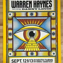 Warren Haynes - 2020 Mike Tallman Poster Morris, CT South Farms Gig Posters