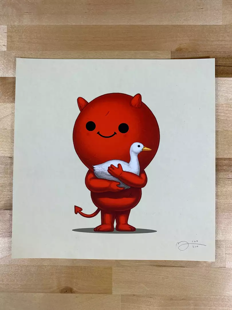 Art Prints Lucy - 2020 Mike Mitchell Poster Print Mikeland Devil Duck 1st 4 Art Prints Lucy - 2020 Mike Mitchell Poster Print Mikeland Devil Duck 1st