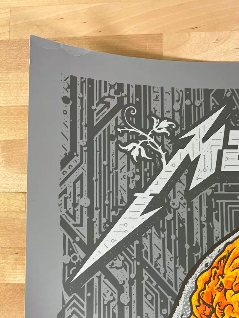 Metallica - 2018 AngryBlue Poster Prague, CZE O2 Arena 5 Metallica - 2018 AngryBlue Poster Prague, CZE O2 Arena