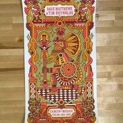 Dave Matthews Band - 2022 Bene Rohlmann Poster Cancun N3