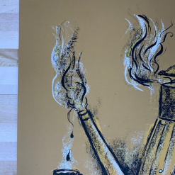 Never Waste A Drop - 2009 Dan Grzeca Poster Art Print