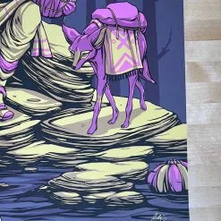 Primus - 2018 Mike Fudge Poster Red Rocks Morrison, CO Colorado