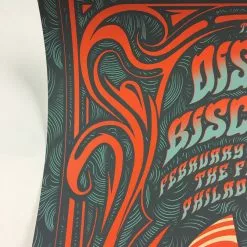 The Disco Biscuits - 2017 Derek Hatfield Poster Philadelphia, PA The Fillmore