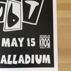 No Doubt - 1997 Paul Cutler Promo Poster Hollywood, CA Palladium Gig Posters