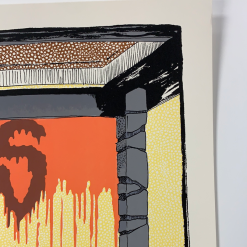 Mudqueens - 2015 Fugscreens Studios Poster Chicago, IL Reggies Rock Club