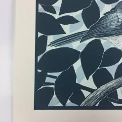 Black Capped Chickadee (Poecile Atricapillus) - 2015 Justin Santora Poster Art P