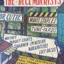 Traveler's Rest - 2018 Landland Poster Missoula, MT Big Sky Brewing Amphitheatre