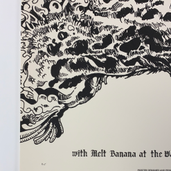 Gig Posters Napalm Death & Melvins - 2016 Fugscreens Studios Poster Omaha, NE 4/25