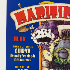 Dave Huckins MHP 48 July - 1998 Poster Maritime Hall San Fran 1st Gig Posters 10 Dave Huckins MHP 48 July - 1998 Poster Maritime Hall San Fran 1st Gig Posters