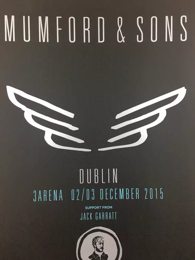 Sold Out Posters Mumford & Sons - 2015 Poster Dublin, Ireland 3Arena 3 Sold Out Posters Mumford & Sons - 2015 Poster Dublin, Ireland 3Arena