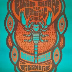 Gig Posters Edward Sharpe & The Magnetic Zeros - 2010 Matt Leunig Poster The Fillmore San Francisco, CA