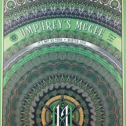 Umphrey's McGee - 2018 Kyle Baker Poster Winter Tour Irish Edition