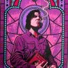 Queens Of The Stone Age The Night Porter - 2013 Justin Hampton Poster Handbill Mark Lanegan Signed