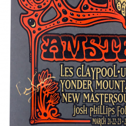 Jam In The Dam - 2010 Jeff Wood Poster Amsterdam, NED Melkweg Band Signed Gig Posters