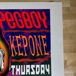 TAZ Gig Posters Jesus Lizard - 1994 T.A.Z. Poster Hollywood, CA 1st Ed