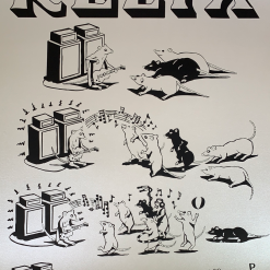 Pied Piper - 2020 Jim Pollock Poster Relix Silver Edition