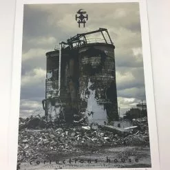 Corrections House - 2013 Dan MacAdam Crosshair Poster Tampa, FL The Crowbar Gig Posters