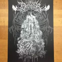 Dethklok - 2007 Mark Riddick Poster Atlanta, GA Center Stage