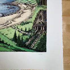 The Mountain Lake - 2021 David Welker Poster, Art Print 1st