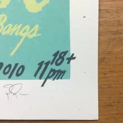 The Soft Pack - 2010 Jay Ryan Poster Chicago, IL Schubas