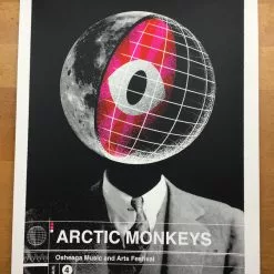 Arctic Monkeys - 2018 Delicious Design League Poster Montreal QC, Canada Osheaga 11 Arctic Monkeys - 2018 Delicious Design League Poster Montreal QC, Canada Osheaga