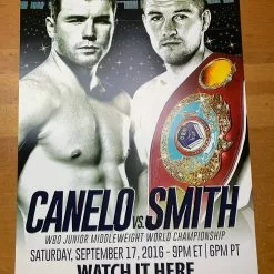 Sold Out Posters Canelo Vs. Smith - Poster Print Boxing