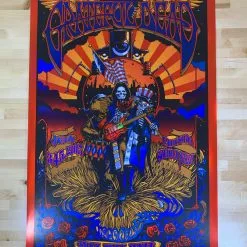 Fare Thee Well - 2015 Richard Biffle Poster Grateful Dead Chicago Soldier Field
