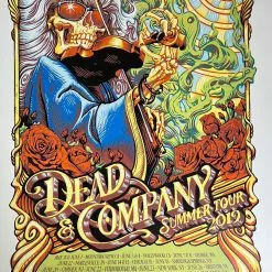 Dead & Company - 2019 AJ Masthay Poster Summer Tour 1250 Gig Posters