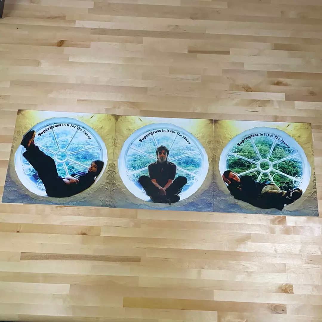 Sold Out Posters Supergrass - 1997 Original Vinyl Poster Insert 12x12 Record Art 9 Sold Out Posters Supergrass - 1997 Original Vinyl Poster Insert 12x12 Record Art