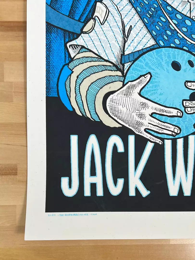 Jack White - 2022 Jay Ryan Poster Cincinnati, OH 1st Ed 8 Jack White - 2022 Jay Ryan Poster Cincinnati, OH 1st Ed