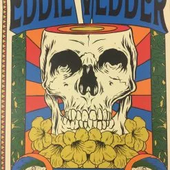 Ian Williams Gig Posters Eddie Vedder - 2018 Ian Wlliams Poster Sao Paulo, BR Citibank Hall